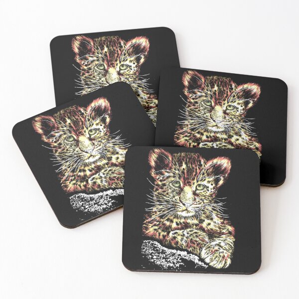 Item preview, Leopard Art 3, all our products Show off the Colorful, Hand Drawn, Original Art created by Kris Curran designed and sold by Kris Curran.