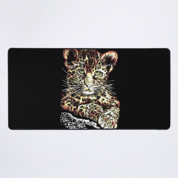 Item preview, Leopard Art 3, all our products Show off the Colorful, Hand Drawn, Original Art created by Kris Curran designed and sold by Kris Curran.