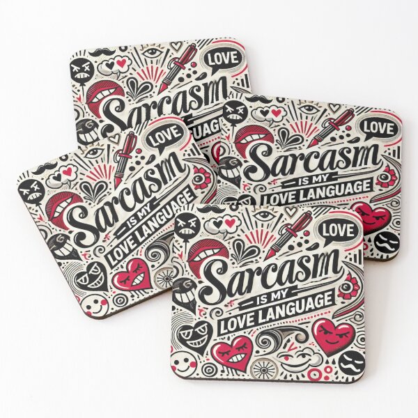 Item preview, Sarcasm Is My Love Language - Cheeky and Stylish Design designed and sold by Jesshelms83.