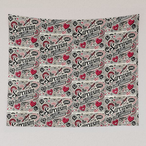 Item preview, Sarcasm Is My Love Language - Cheeky and Stylish Design designed and sold by Jesshelms83.