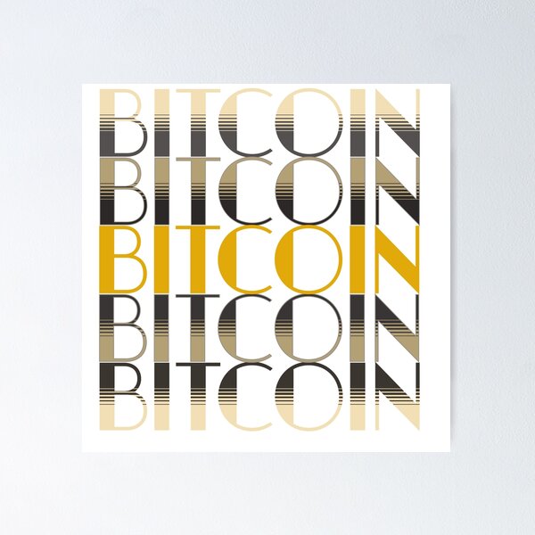 Item preview, Bitcoin fading pattern  designed and sold by gwiggington.