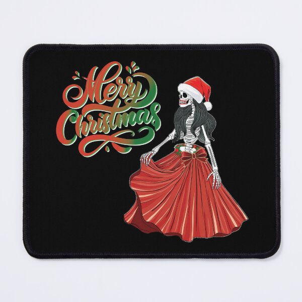 Item preview, MERRY CHRISTMAS - CUTE CHRISTMAS SKELETON GIRL designed and sold by Gihan-Design.