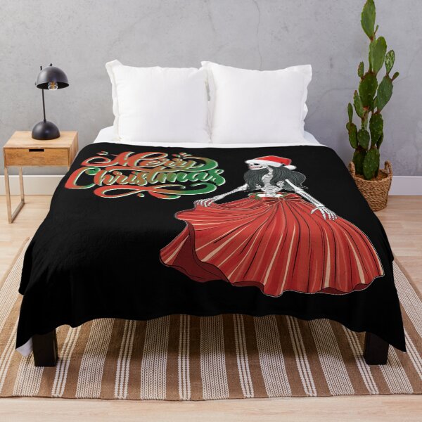 Item preview, MERRY CHRISTMAS - CUTE CHRISTMAS SKELETON GIRL designed and sold by Gihan-Design.