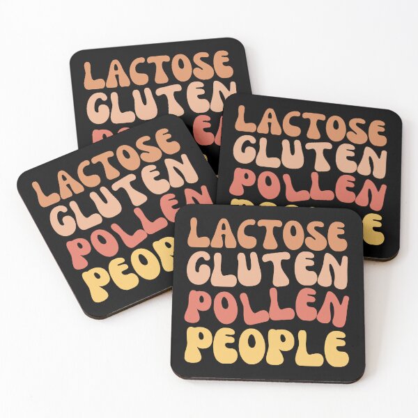 Item preview, Lactose Gluten Pollen People Introvert Gluten Free Diet designed and sold by MouDantArts.