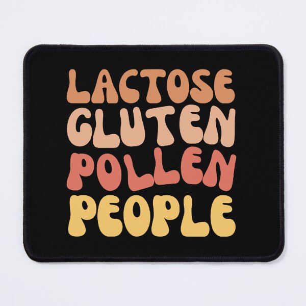 Item preview, Lactose Gluten Pollen People Introvert Gluten Free Diet designed and sold by MouDantArts.