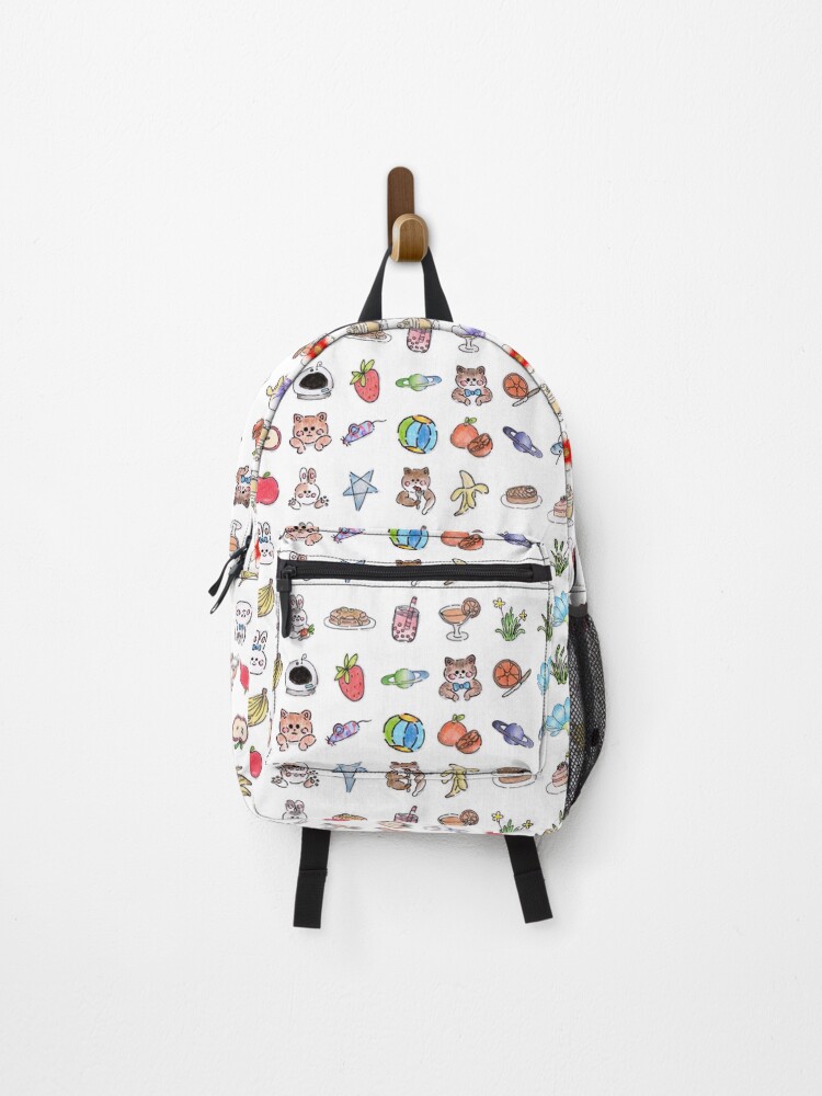 Thumbnail 1 of 3, Backpack, Repeating pattern 1 designed and sold by RomaBimontD.