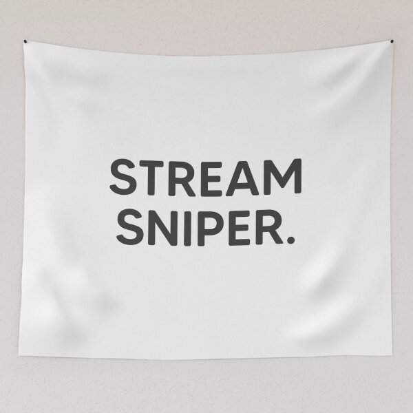 Item preview, Stream Sniper. designed and sold by mantrasupply.