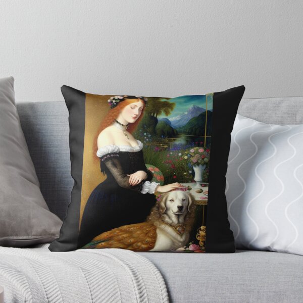 Item preview, Classic Abstract Art :Peacock  Dog designed and sold by TheDarkWardrobe.