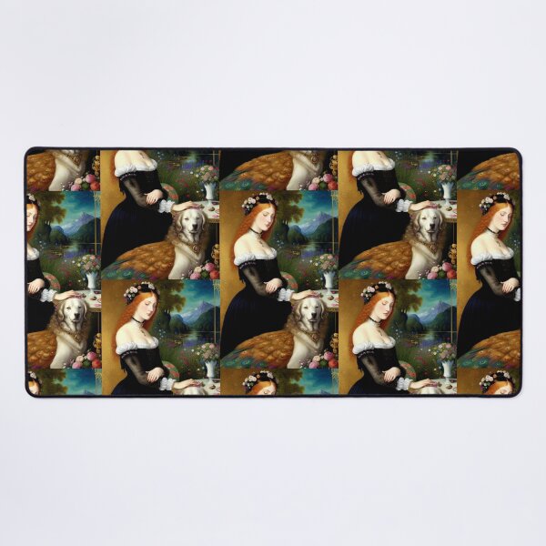 Item preview, Classic Abstract Art :Peacock Dog designed and sold by TheDarkWardrobe.