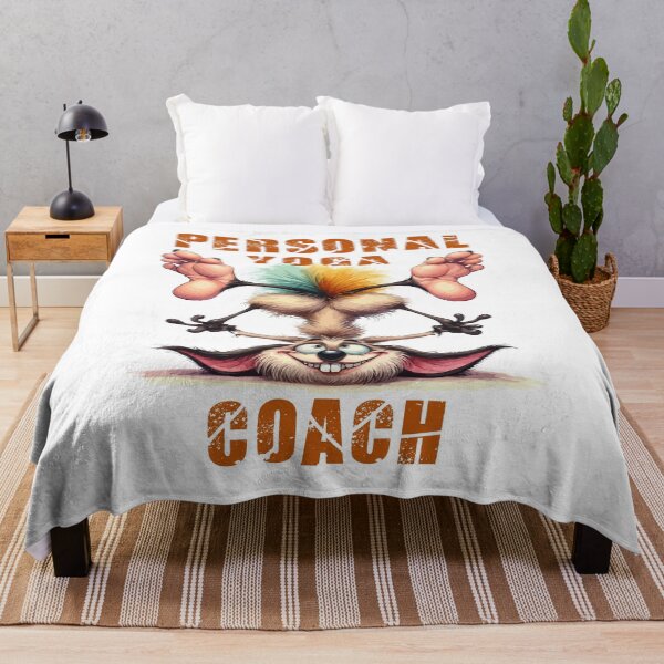 Item preview, personal yoga coach trainer funny funny design designed and sold by X-ecute.