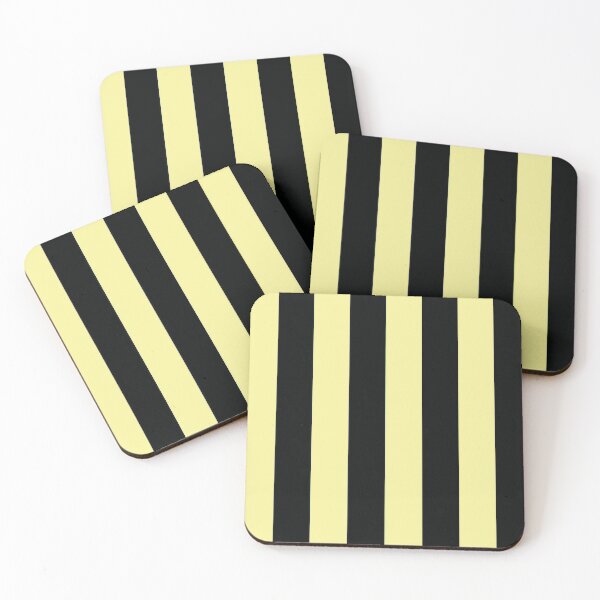 Item preview, color design black&yellow pattern ribbons 14 designed and sold by StudioViArt.