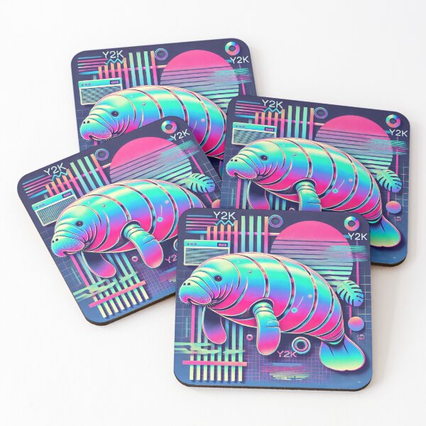 Item preview, Neon Manatee designed and sold by LizzyLooDoo Designs.