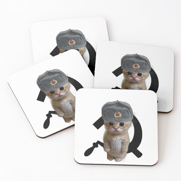 Item preview, communist cat (a revolutionary) designed and sold by ella-88.