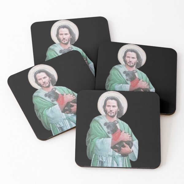 Item preview, Saint Keanu of Reeves designed and sold by Oqueartecura.