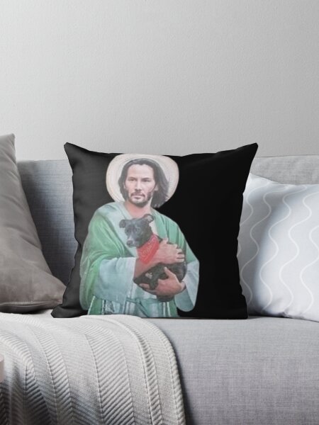 Aperçu de l'œuvre Saint Keanu de Reeves créée et vendue par Oqueartecura.