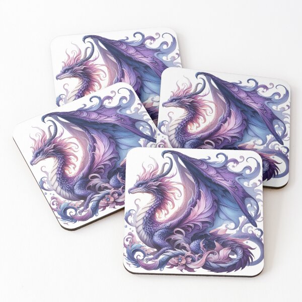 Item preview, Purple Dragon designed and sold by TessAdventures.