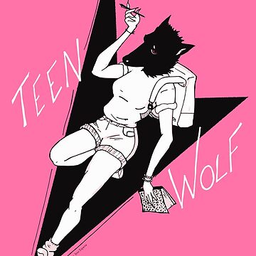Artwork thumbnail, Teen Wolf getting to class by MizticaHouse