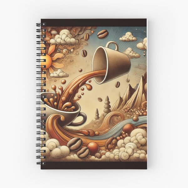 Item preview, Surreal Brews: A Coffee Dreamscape designed and sold by bb-tees-by-mlee.