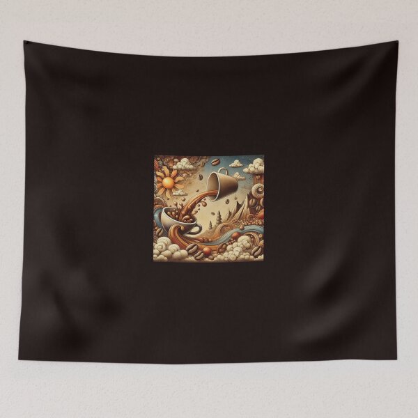 Item preview, Surreal Brews: A Coffee Dreamscape designed and sold by bb-tees-by-mlee.