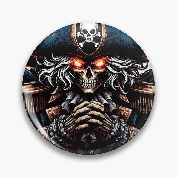 Item preview, Pirate Fire Eyes Retro designed and sold by JonelleTshirts.