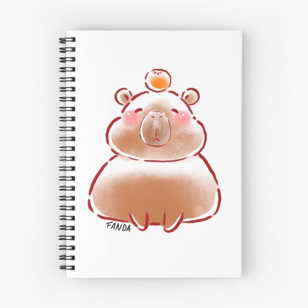 Item preview, Capybara Orange designed and sold by FandaBlue.