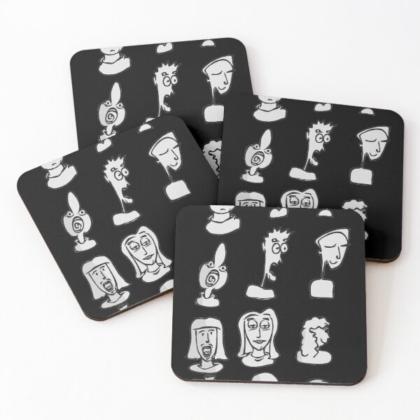 Item preview, Cartoon Faces designed and sold by Oqueartecura.