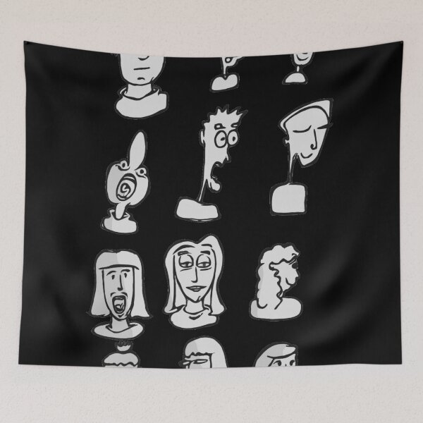 Item preview, Cartoon Faces designed and sold by Oqueartecura.