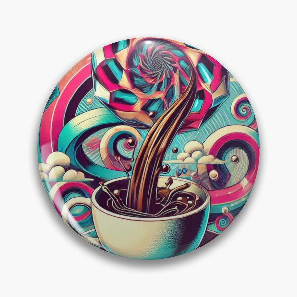 Item preview, Caffeinated Surrealism: A Post-Modern Brew designed and sold by bb-tees-by-mlee.