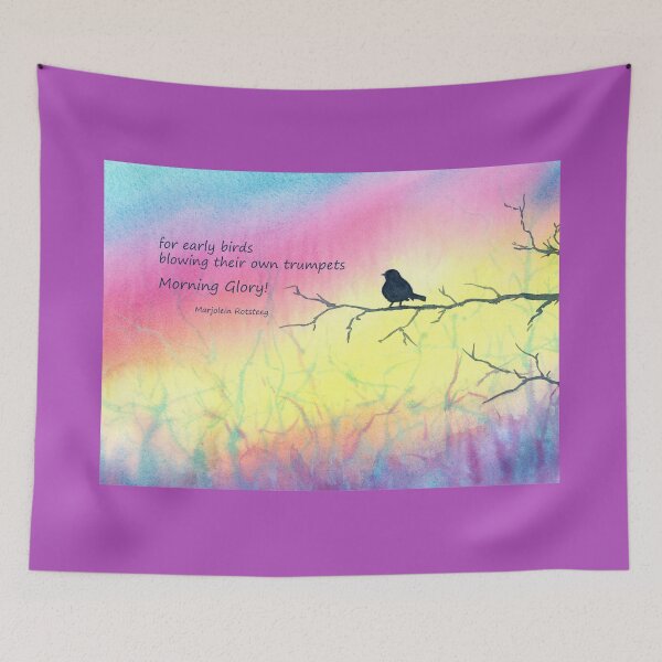 Item preview, For early birds Haiku English designed and sold by KarenKaspar.