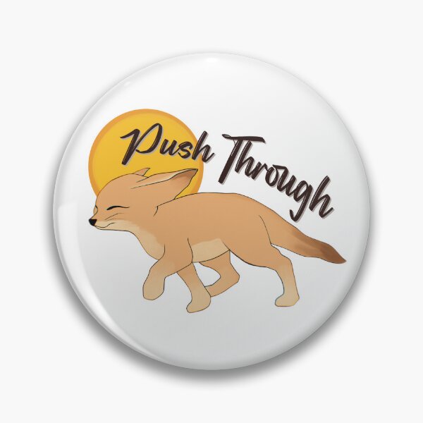 Item preview, Fennec Fox Sun Push Through designed and sold by Skull Fern.