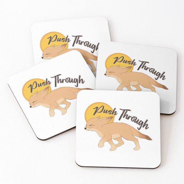 Item preview, Fennec Fox Sun Push Through designed and sold by Skull Fern.