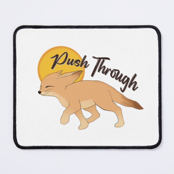 Item preview, Fennec Fox Sun Push Through designed and sold by Skull Fern.