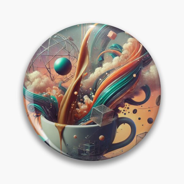 Item preview, Cosmic Coffee: A Surreal Brew designed and sold by bb-tees-by-mlee.