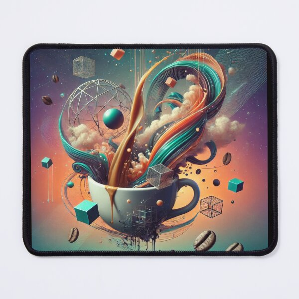 Item preview, Cosmic Coffee: A Surreal Brew designed and sold by bb-tees-by-mlee.