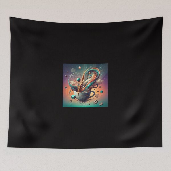 Item preview, Cosmic Coffee: A Surreal Brew designed and sold by bb-tees-by-mlee.