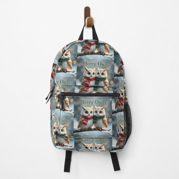 Item preview, Festive Owls - Merry Owls Winter Design designed and sold by QuickPick Store.