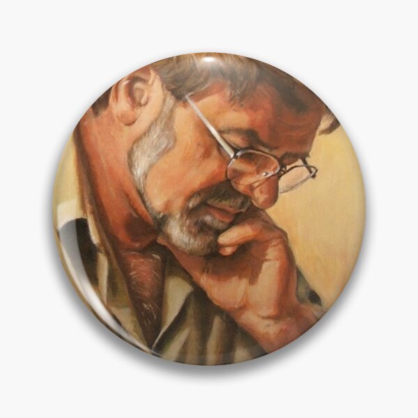 Item preview, Egg tempera portrait painting by Adelaide Artist Avril Thomas at Magpie Springs. South Australian Artist designed and sold by AvrilThomasart.