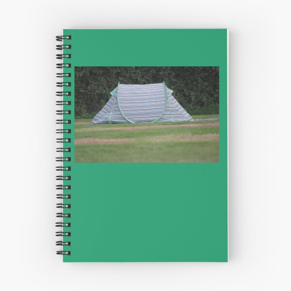 Item preview, Stripey tent on a campsite designed and sold by Emma  Amies.