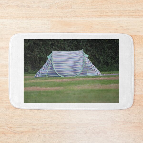 Item preview, Stripey tent on a campsite designed and sold by Emma  Amies.