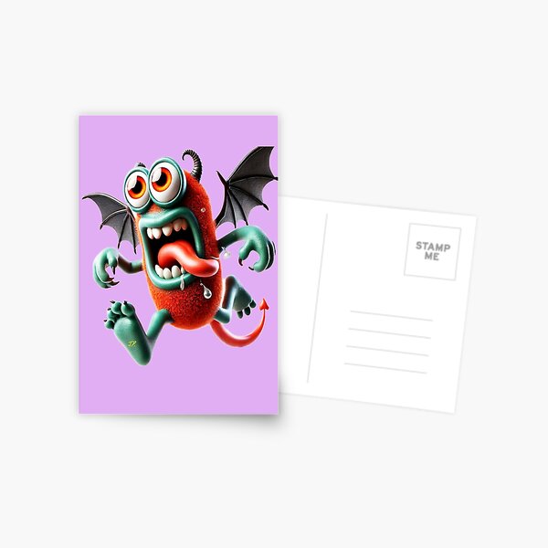 Item preview, Funny winged monster designed and sold by jumapa.