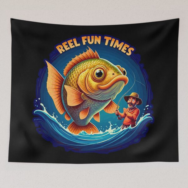 Item preview, REEL FUN TIMES designed and sold by FitEnvy.