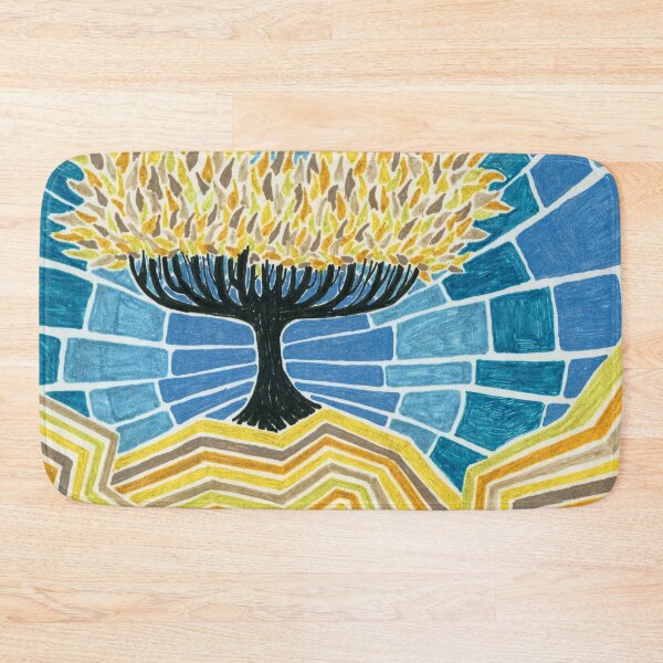Item preview, Golden Tree with Fiery Leaves designed and sold by Betsy Phillips.