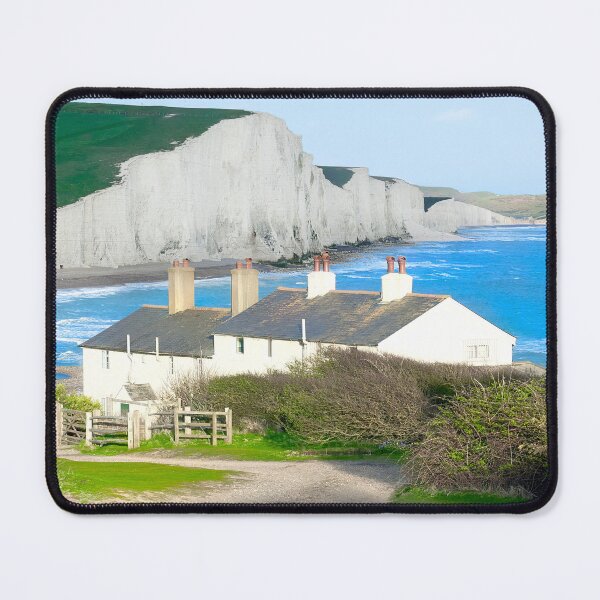 Item preview, The Seven Sisters with Coastguard Cottages Afternoon designed and sold by Adam Gormley.
