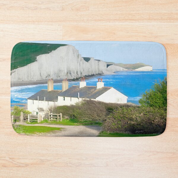 Item preview, The Seven Sisters with Coastguard Cottages Afternoon designed and sold by Adam Gormley.