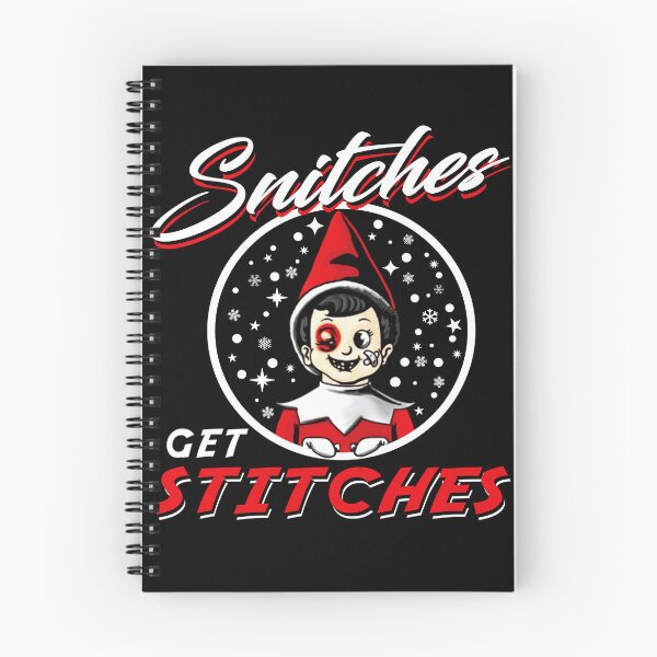 Item preview, Snitches Get Stitches Elf Dks designed and sold by Alema Art.