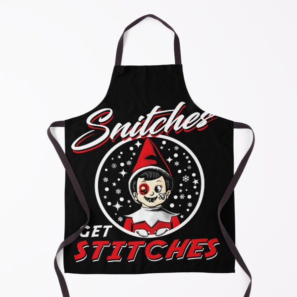Item preview, Snitches Get Stitches Elf Dks designed and sold by Alema Art.