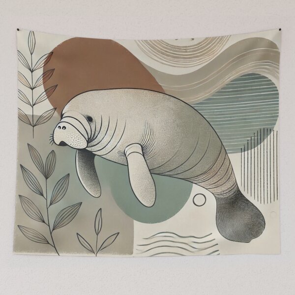 Item preview, Serene Manatee designed and sold by LizzyLooDoo Designs.
