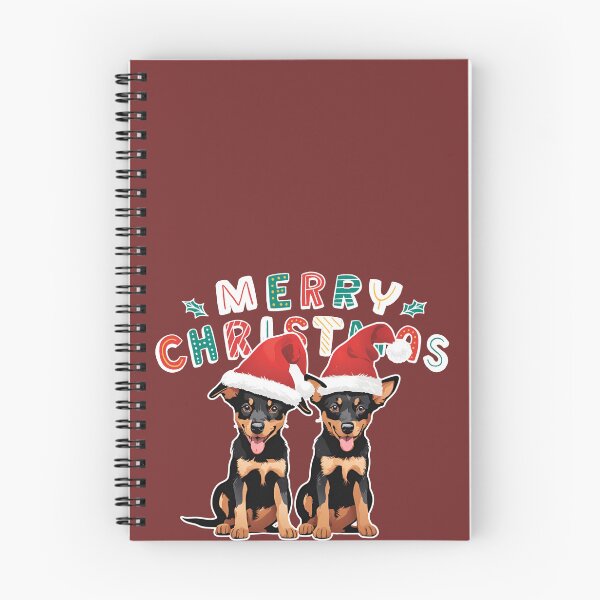 Item preview, Christmas Australian Kelpies – Merry Christmas designed and sold by GoodyPaws.