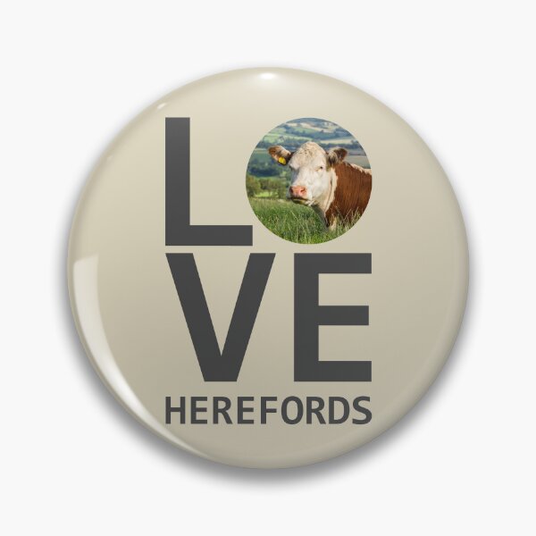 Item preview, LOVE Hereford Cows II designed and sold by Jane Stanley Photography.