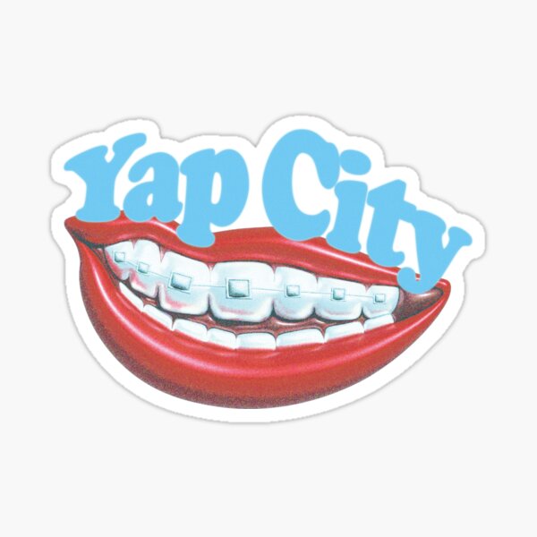Yap City Sticker
